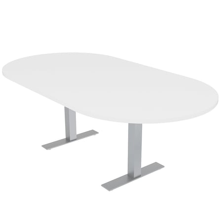Skutchi Designs 45.25 in W, 84 in L, 29 in H, Engineered Wood Top, White HAR-RAC-46x84-T-XD09
